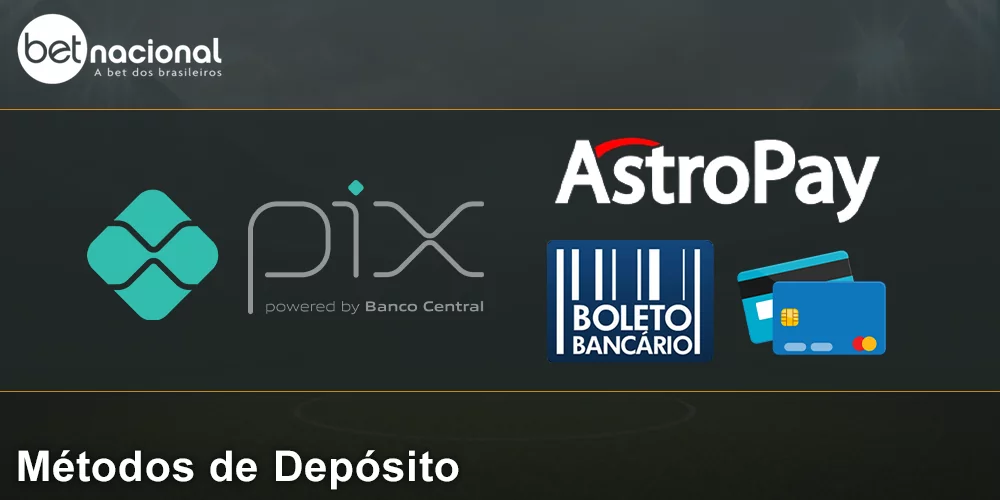 Métodos de Depósito Betnacional para Brasileiros